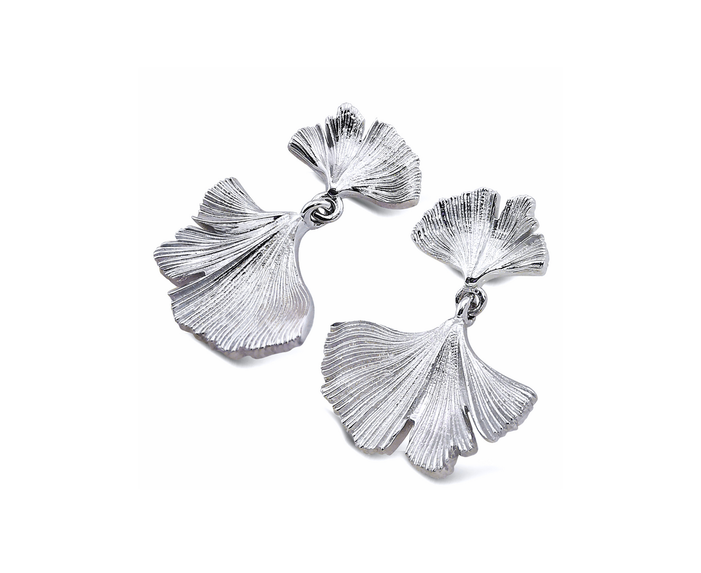 Ginkgo Leaf Earrings