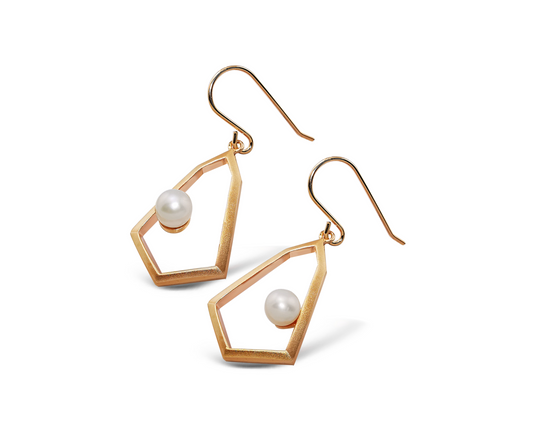 Rose Gold Drop Earrings