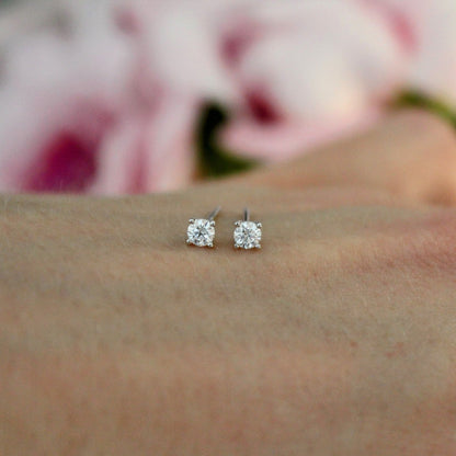 Diamond Stud Earrings - Sternvoll Jewelry