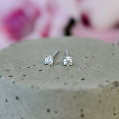 Diamond Stud Earrings - Sternvoll Jewelry