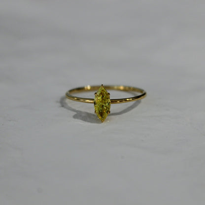 Marquise - Cut Solitaire Ring - Sternvoll Jewelry